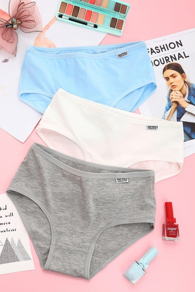 Γυναικεία βαμβακερά μπικίνι - σε διάφορα χρώματα