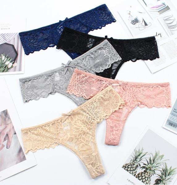 Női csipke tangák több színben