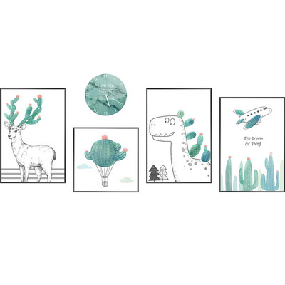 Fali dekoráció különféle elemekkel öntapadó