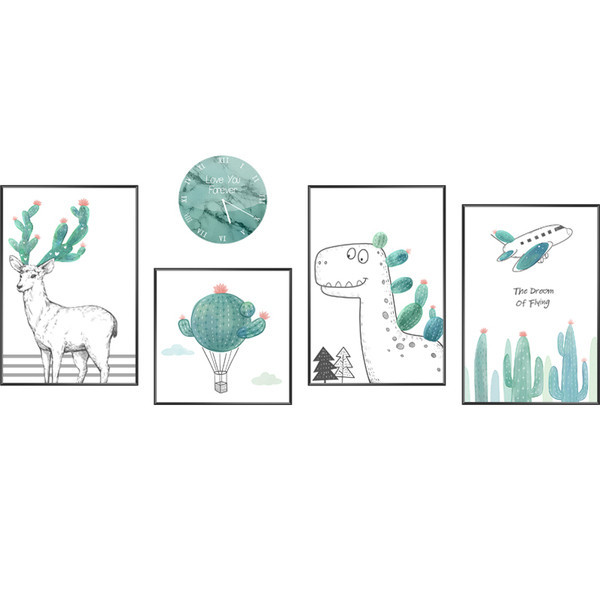 Fali dekoráció különféle elemekkel öntapadó