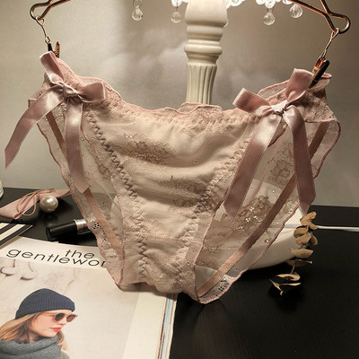 Női csipke bikini szalagokkal