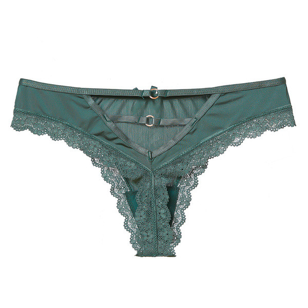 Νέο μοντέλο γυναικεία στρινγκ με δαντέλα και κορδέλα