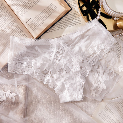 Γυναικεία δαντέλα μπικίνι με χαμηλή μέση