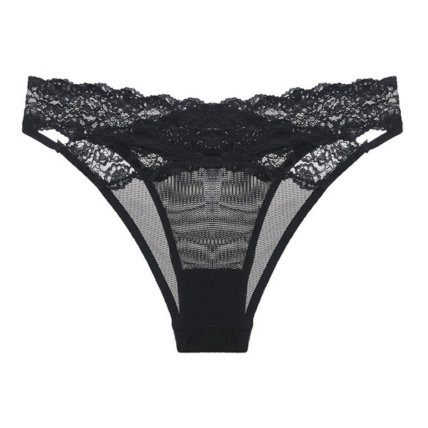 Női necces bugyi csipkével