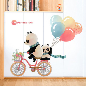 Декорация за детска стая с панди самозалепваща се