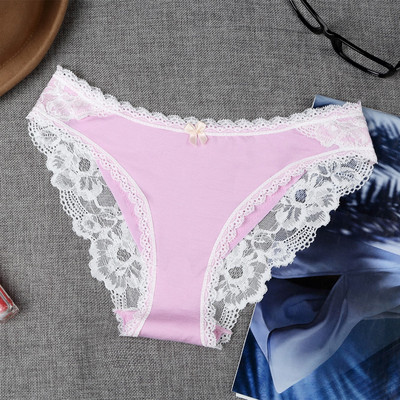 Női alkalmi bikinik pamutból és csipkéből