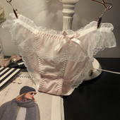 Női csipke bikini gumival és szalaggal