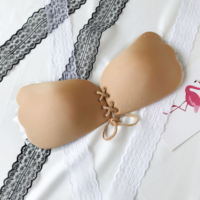 Αυτοκόλλητο γυναικείο σουτιέν με σταυρωτούς δεσμούς