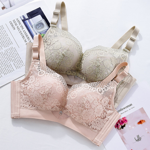 Új modell női melltartó csipkével és gumírozással