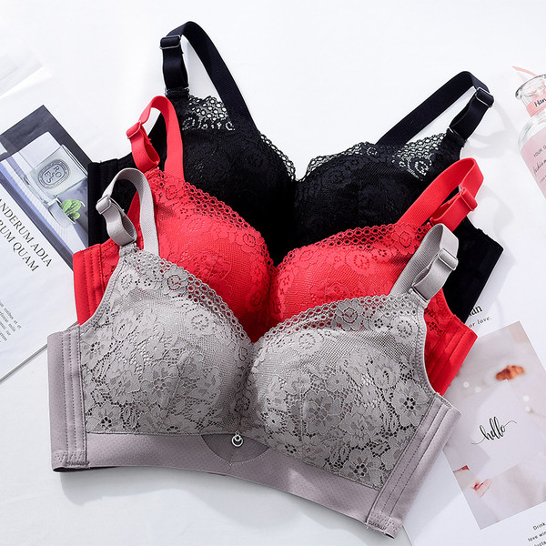 Új modell női melltartó csipkével és gumírozással