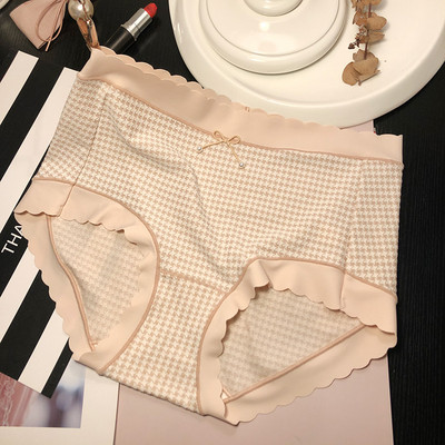 Varrat nélküli női bikini magas derékkal