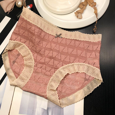 Női csipke bikini magas derékkal