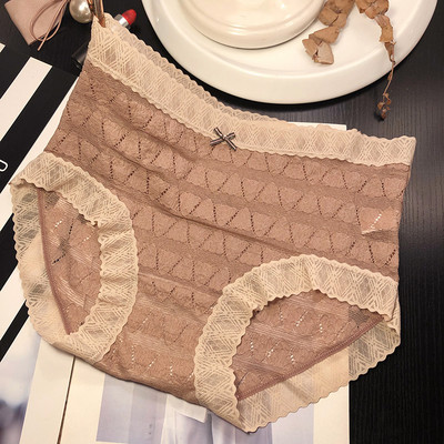 Női csipke bikini magas derékkal