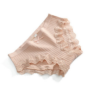 Γυναικείο βαμβακερό μπικίνι με δαντέλα - διαφορετικά μοντέλα