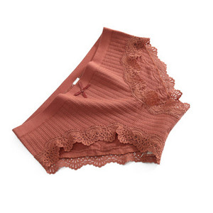 Γυναικείο βαμβακερό μπικίνι με δαντέλα - διαφορετικά μοντέλα