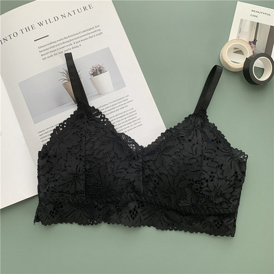 Női csipke melltartó V-nyakkal