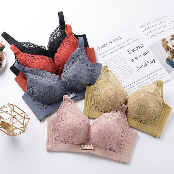 Női csipke melltartó gumival