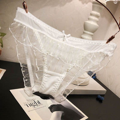 Női bikini csipke és gyöngy elemekkel