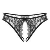 Γυναικεία δαντελένια μπικίνι με κορδέλα