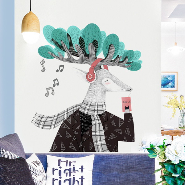 Fali dekoráció különféle elemekkel gyerekszobába