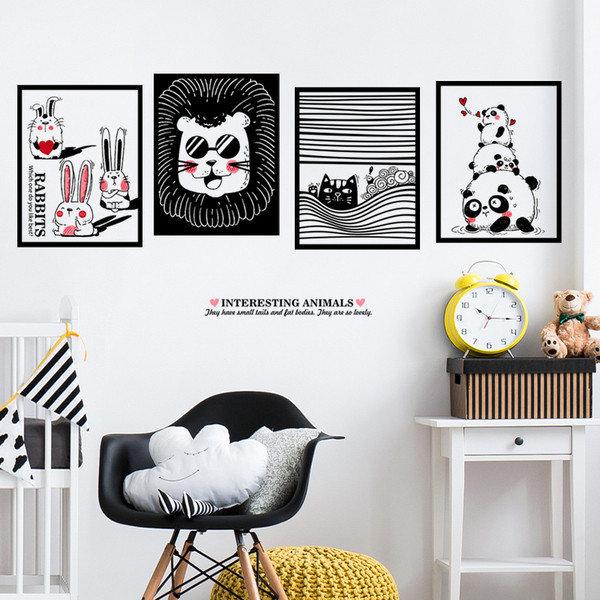 Faldísz felirattal és állatokkal képekkel