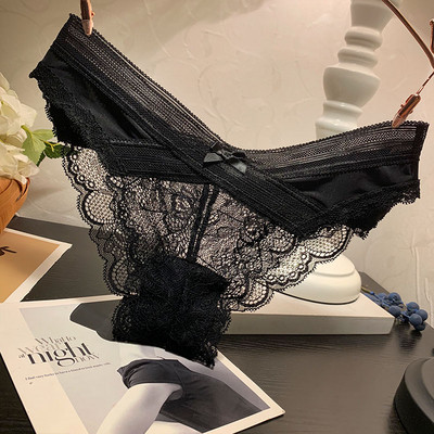 Női csipke bikini keresztgumival