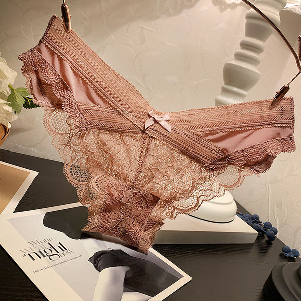 Női csipke bikini keresztgumival