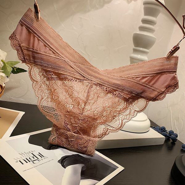 Női csipke bikini keresztgumival