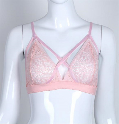 Női csipke melltartó pántokkal