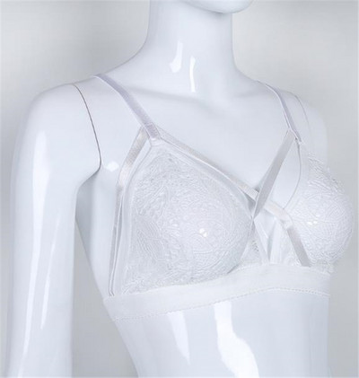 Női csipke melltartó pántokkal