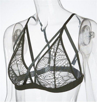 Női csipke melltartó pántokkal