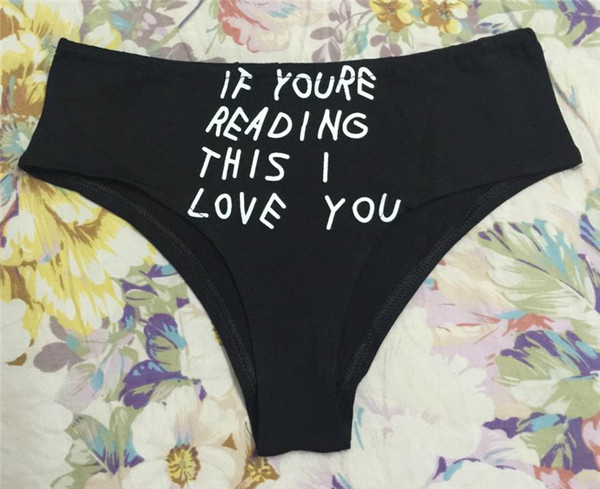 Ženske bokserice sa natpisom