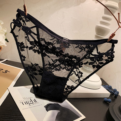 Női átlátszó csipke bikini vékony gumival