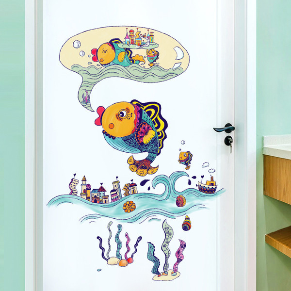 Díszítés minden felületre hal öntapadós anyaggal