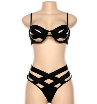 Modern női melltartó és bikini szett pánttal
