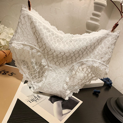 Γυναικείο διαφανές μπικίνι με δαντέλα