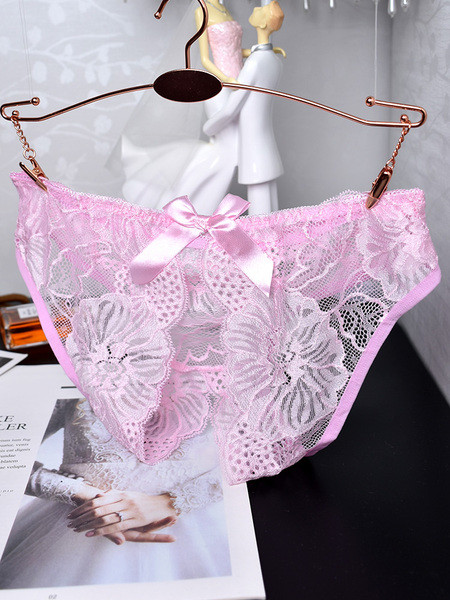 Γυναικεία δαντελένια  μπικίνι με άνιγμα και κορδέλα