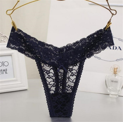 Női csipke tanga szalaggal