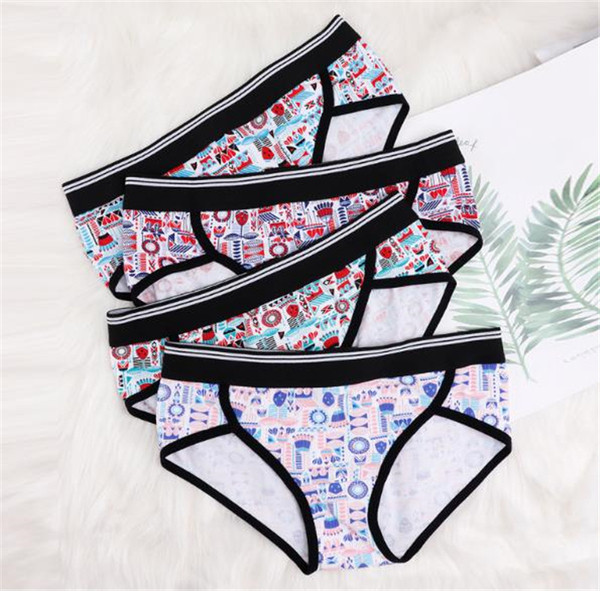 Lezser női bikini színes mintával