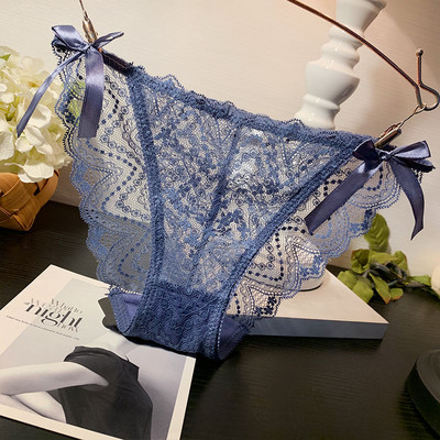 Női csipke átlátszó bikini szalaggal