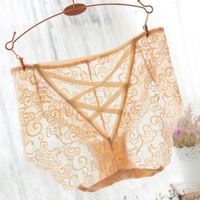 Γυναικεία δαντελένια μπικίνι με ψηλή μέση