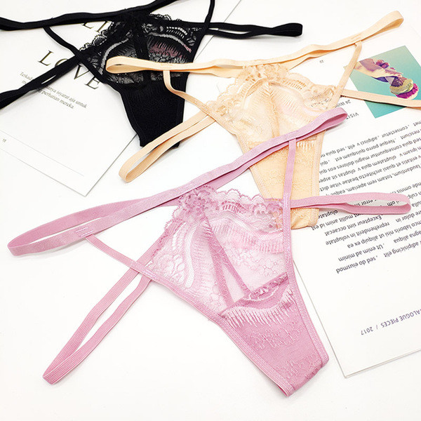 Νέο μοντέλο γυναικεία στρινγκ με κοψίματα και δαντέλες