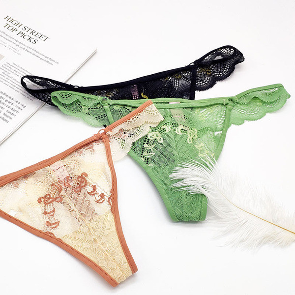 Moderne ženske tange s čipkom