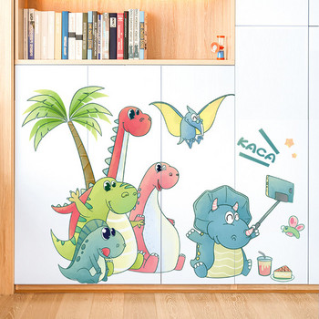 Διακόσμηση για παιδικό δωμάτιο με διαφορετικά ζωάκια και επιγραφή