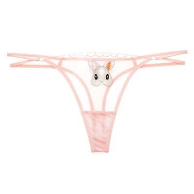 Aktuális női tangák hímzéssel