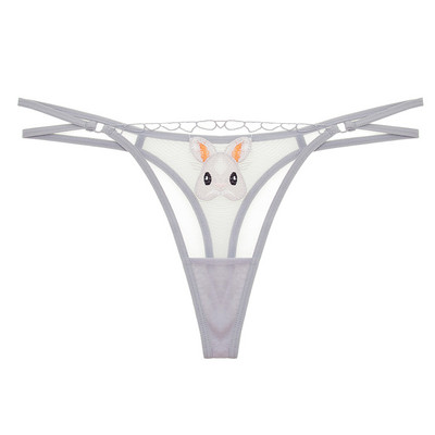 Aktuális női tangák hímzéssel