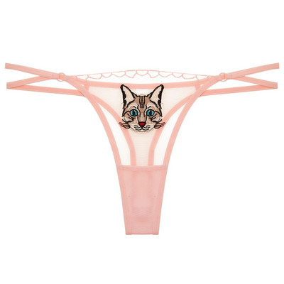 Aktuális női tangák hímzéssel