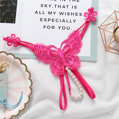 Női tangák hímzéssel és gyöngyökkel