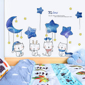 Fali öntapadós matrica gyerekszobába