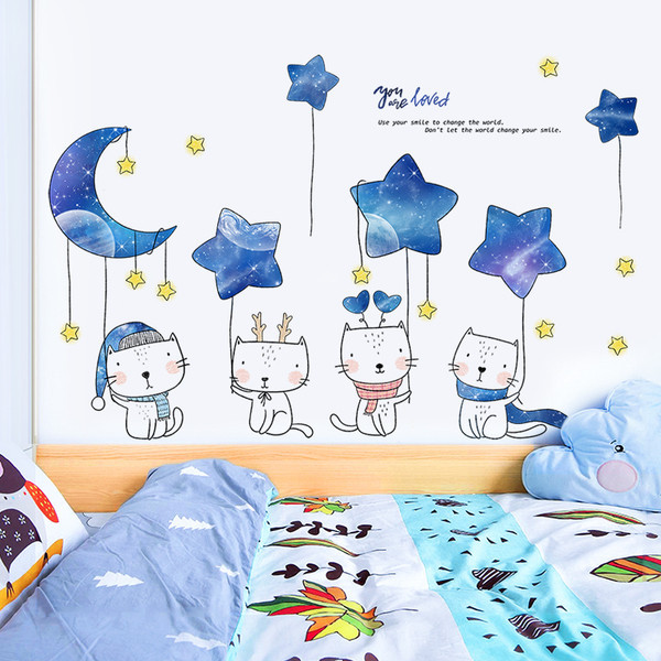 Fali öntapadós matrica gyerekszobába